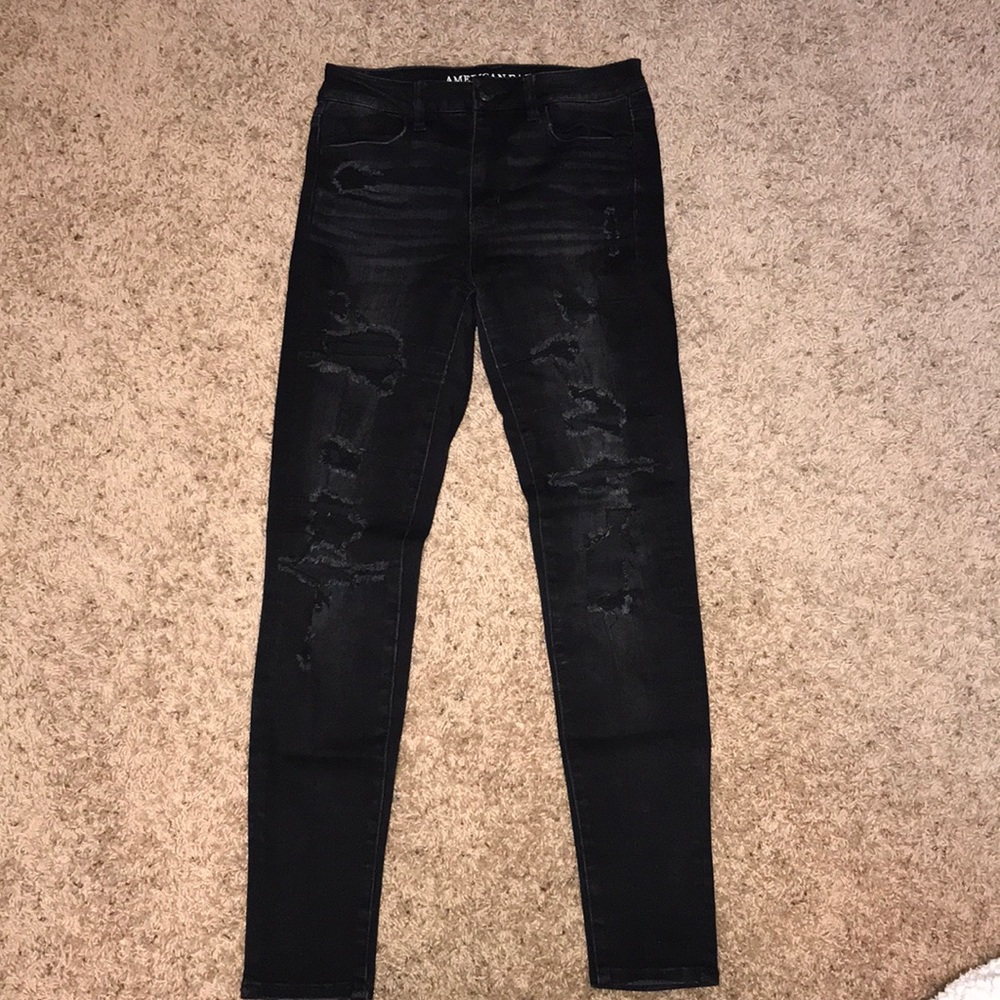Black American Eagle jeans
